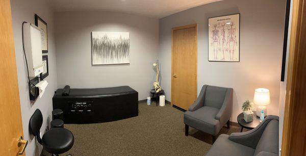 Traction and new patient exam room