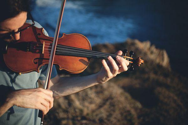 Performing on the Oregon Coast