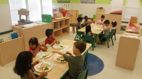 Pre-K at Lunch