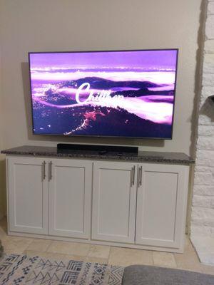 Typical TV mounting