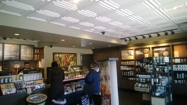 Newly opened Starbucks in North Reading, MA on Rt 28/Main Street.