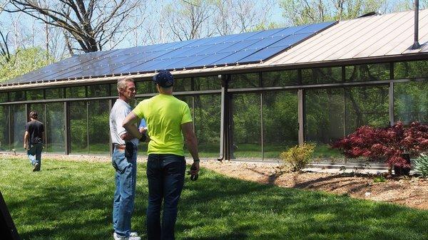 installation of a solar system