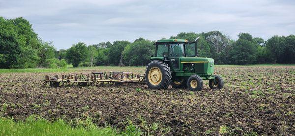 Newly plowed field! Have land that needs cleared, plowed, or just smoothed out? Call us today!