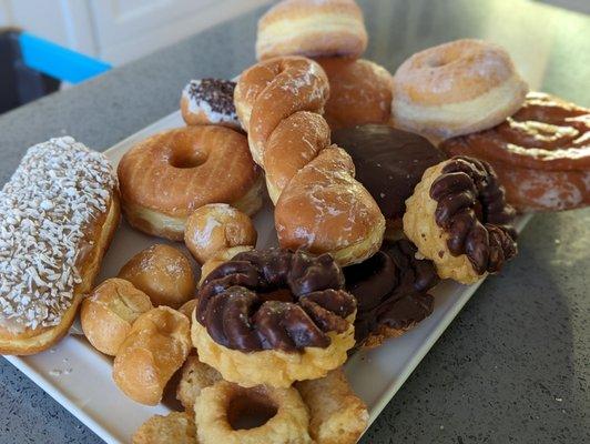 Winners start the week with donuts.