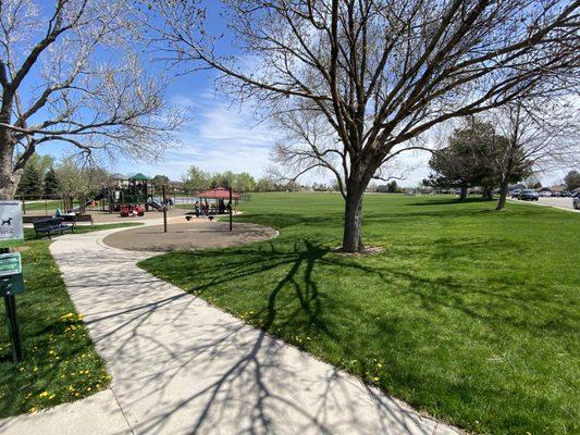 Windsor Park - playground and field