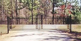 Ornamental Steel Fence Installation