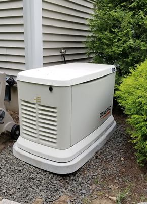 Satisfied customer of L-Train Electric and his new Generac Generator!