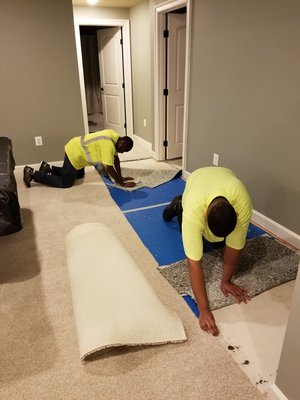 Basement flooded? Our MSSE team is here to restore your home back to new.