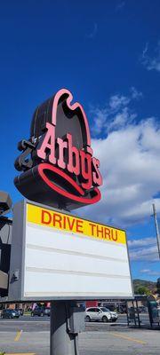 Arby's sign