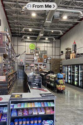 Inside Liquored Up, a new liquor store in North Miami.