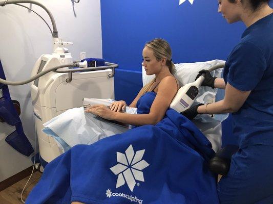 CoolSculpting Treatment