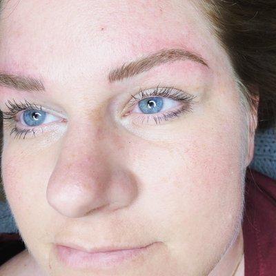 Microblading and shading