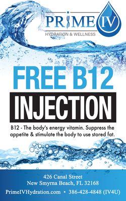 Free B12 w/ a Tour