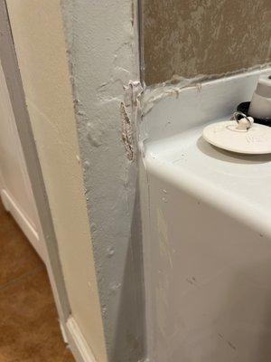 Caulk job