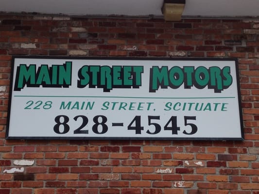 Main Street Motors. We've been in business for over 30+ Years!