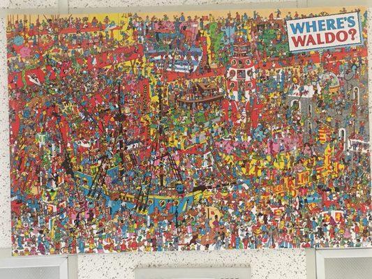 Omgosh updated Where's Waldo!  I'll never find him...