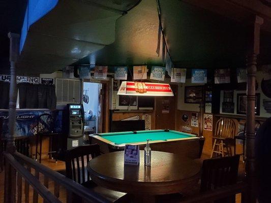 Pool table, ice cold draft, homemade pierogis and very friendly bartender Judy!