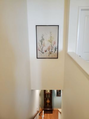 Jan 2021: Fragrant Jasmine (White)-- they even hung the painting for me