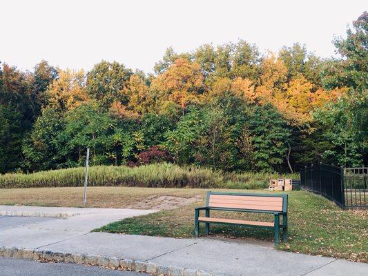 Montville children's park have been remodeled and it looks new.