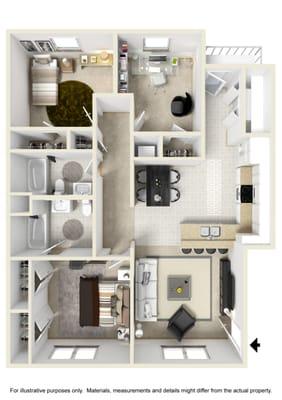 Three Bedroom Apt