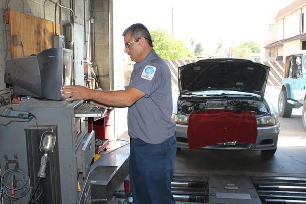 We are star state certified for smog test and repair