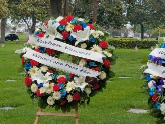 Wreath ceremony at Westminster Cemetery