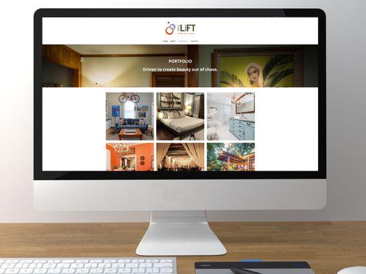 We designed this website for an interior design firm.