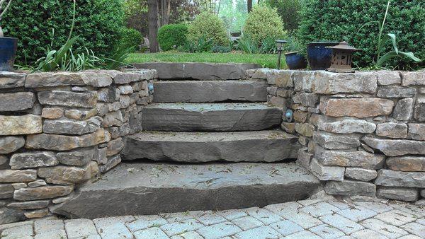 Natural Stone Steps