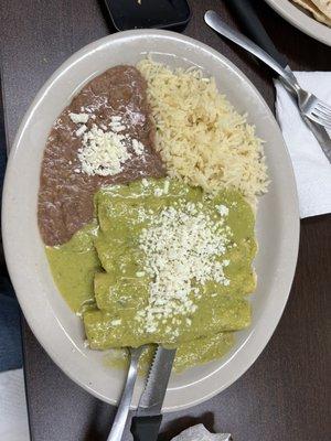 Enchiladas poblanas