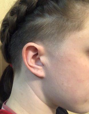 Women's undercut