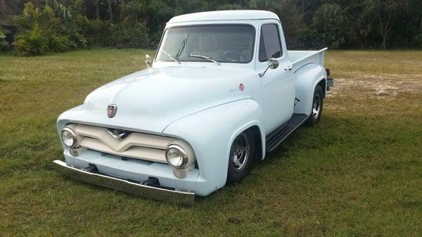 We fix classic cars such as this Ford f100.