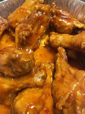 Mango habanero Chicken Wings