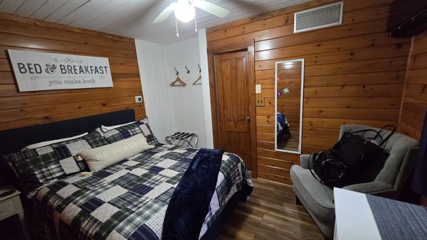 Bedroom of The Toasted Marshmallow Cottage