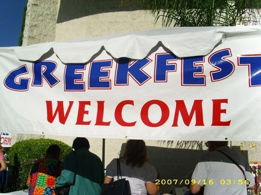 GREEK FEST! OMPA!!!