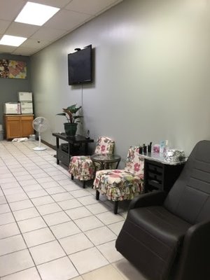 Lovely waiting area !