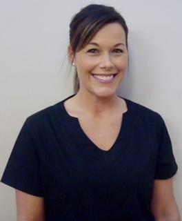 Stephanie Rudicel, dental hygienist. Rudolph Family Dentistry in Columbus, Indiana.