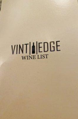 Wine List & Menu