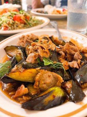 Pork Eggplant -get this.