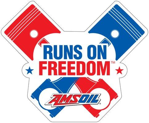 AMSOIL - Runs on Freedom