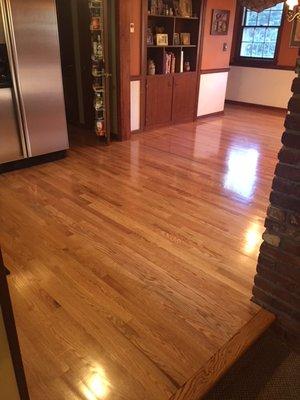 New kitchen floor