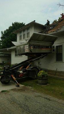 Roof Removal with the Equipter