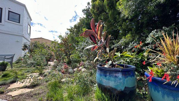 They even design your gardens with pottery as well!