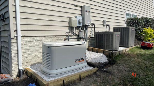 24KW Automatic Home Standby Generac Installation