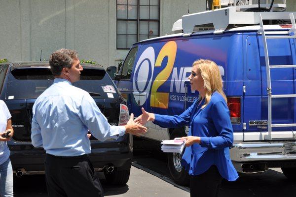 Greg Rizio - Senior Trial Attorney - interviewed by Channel 2 News.