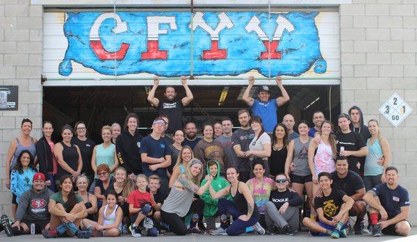 Kate & Janna's farewell wod January 2018