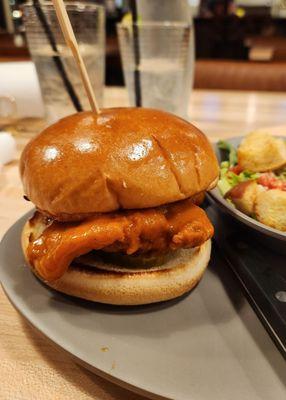 Nashville hot chicken sandwich