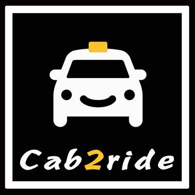 Look for our window sign Cab2ride