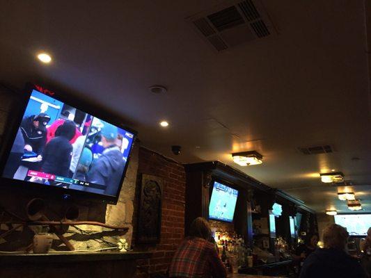 NFL Sunday ticket at bar