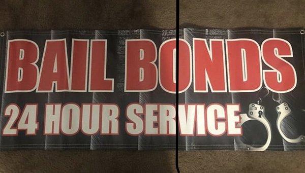 Lipstick Bail Bonds Walnut Poster