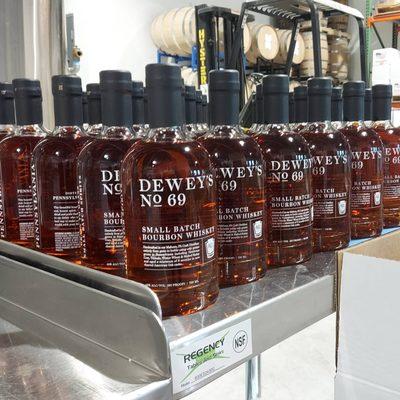 Bottling Dewey's No.69 Bourbon